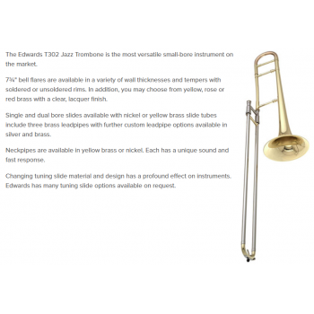 Edwards - Trombone Tenor -Jazz Trombone T302